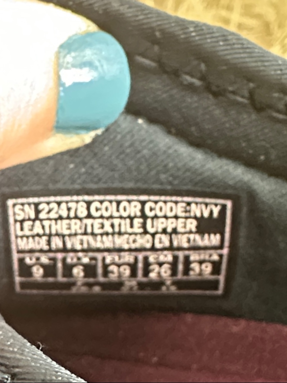 Skechers Wms Relaxed Fit
Memory‎ Foam Sneakers 22478 Navy 
Size 9 New W/O Box - Picture 3 of 15